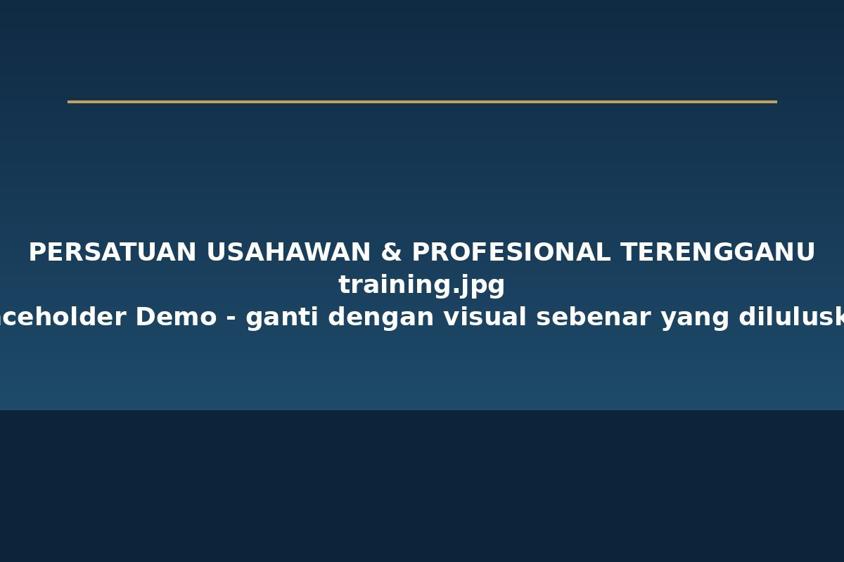 Training professional development placeholder